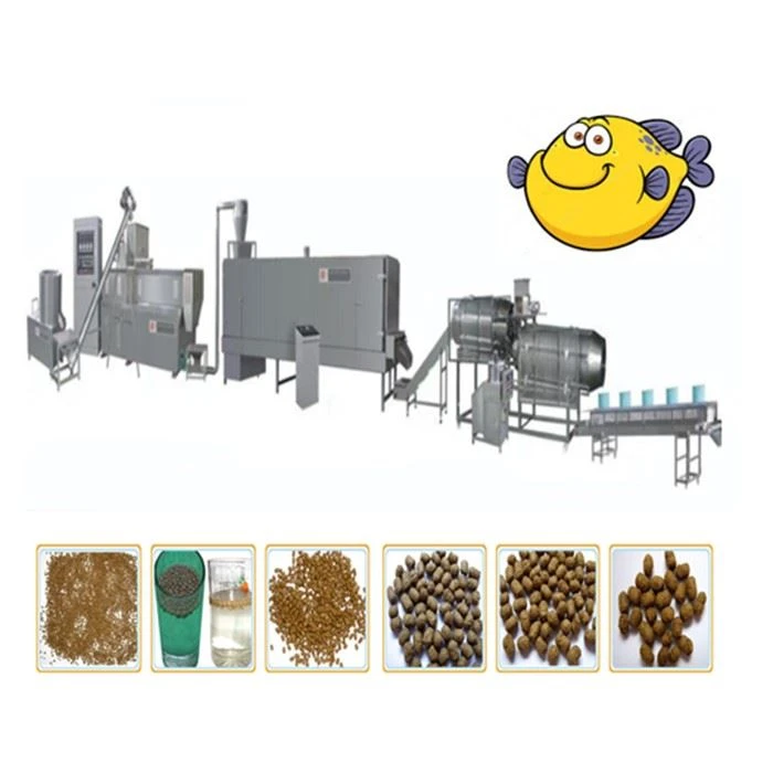 Automatic Floating Fish Feed Machine Extruder