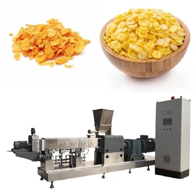 Extruder tal-Produzzjoni tal-Ikel tal-Corn Flakes estruż